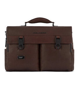 Портфель Piquadro Harper (AP) Dark Brown CA5741AP_TM картинка, зображення, фото