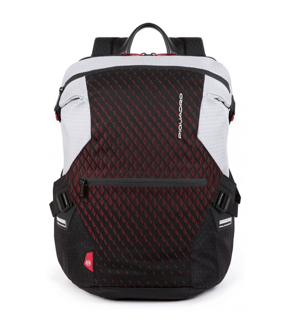 Рюкзак для ноутбука Piquadro PQ-Y/Grey-Red CA5116PQY_GRR фото, картинка, изображение