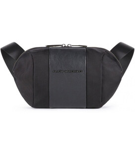 Сумка на пояс Piquadro BRIEF2 / Black CA5479BR2_N картинка, зображення, фото
