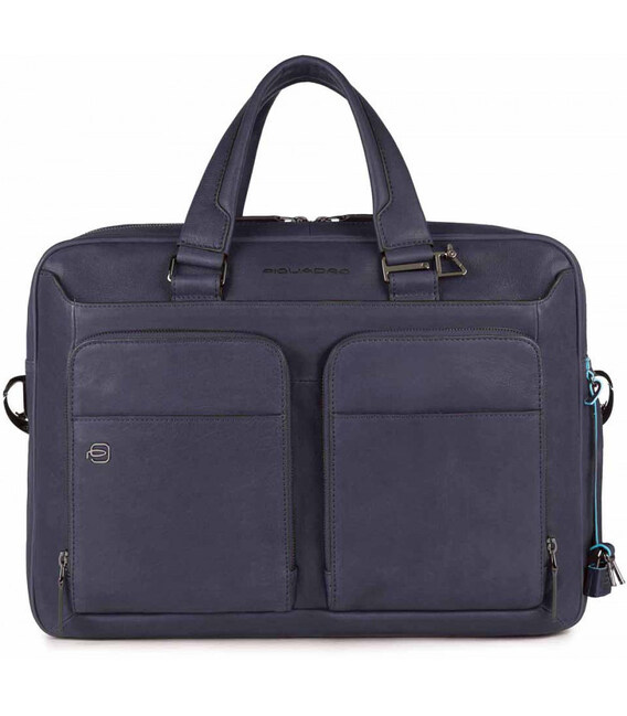 Сумка для ноутбука Piquadro BK SQUARE/O.Blue CA2849B3_BLU4 фото, картинка, изображение