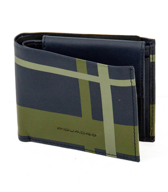 Портмоне Piquadro TAG/CheckBlue PU4188TAGR_CHECKBLU фото, картинка, изображение