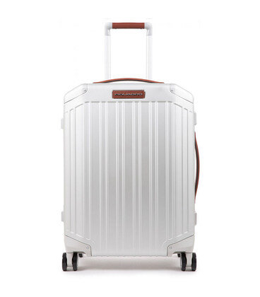 Чемодан Piquadro ALU/Grey-Tobacco средний M BV4427ALU_GRCU фото, картинка, изображение