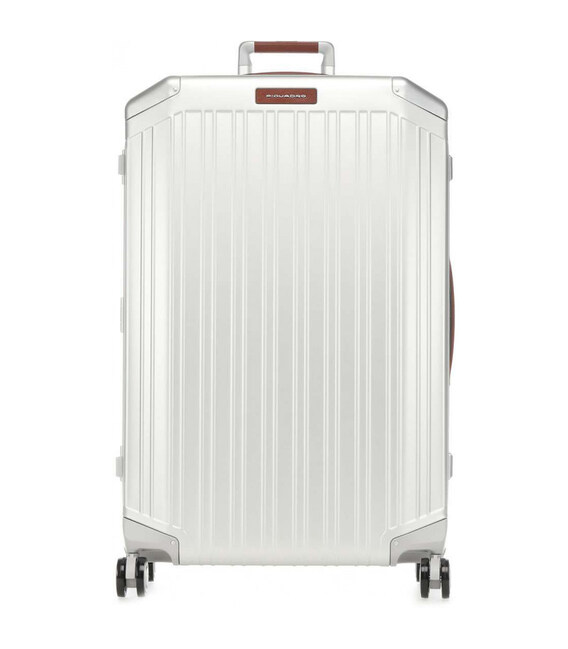 Валіза Piquadro ALU/Grey-Tobacco L Велика BV4428ALU_GRCU - картинка, зображення, фото валізи