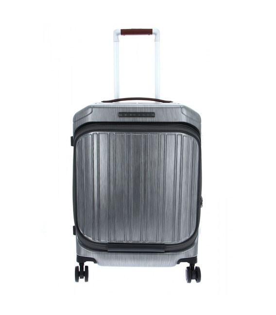 Чемодан Piquadro PQ Light (PQL) маленький S Black-Tobacco BV4426PQLM_NCU фото, картинка, изображение