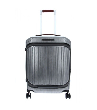 Чемодан Piquadro PQ Light (PQL) Mini Black-Tobacco BV4426PQLM_NCU фото, картинка, изображение
