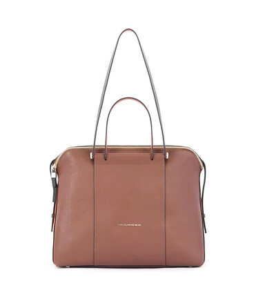 Жіноча сумка Piquadro Circle (W92) Brown-Orange BD4574W92_MAR картинка, зображення, фото