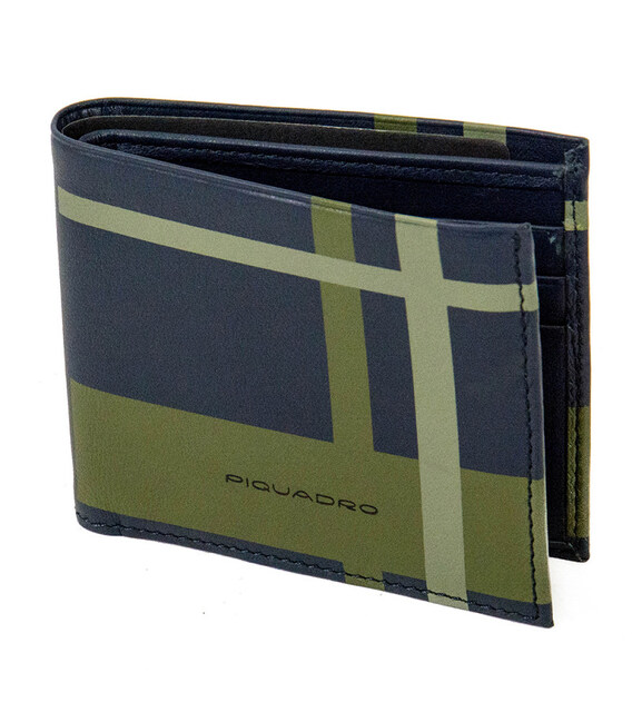 Портмоне Piquadro TAG/CheckBlue PU3891TAGR_CHECKBLU фото