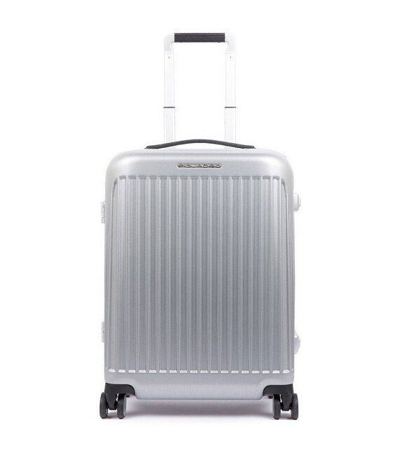 Валіза Piquadro RELYGHT PLUS/Grey-Black S Маленька BV4425PC2P_GRN - картинка, зображення, фото валізи