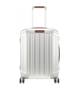 Чемодан Piquadro ALU/Grey-Tobacco маленький S BV4425ALU_GRCU фото