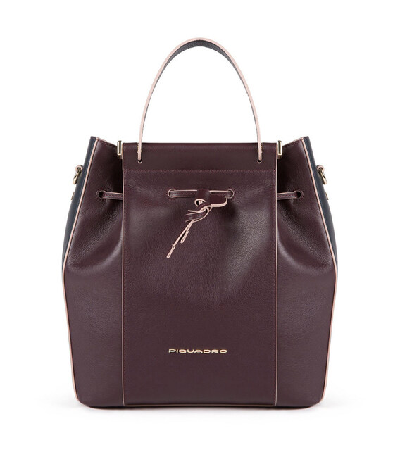 Женская сумка Piquadro Circle (W92) Bordo-Beige BD5440W92_BOBE фото, картинка, изображение