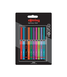 Набір ручок-лайнерів Rotring LINER 10шт 0,4 2166220 картинка, зображення, фото