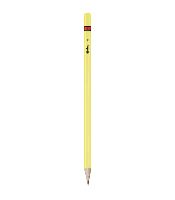 Карандаш графитовый Rotring WCP Neon Yellow HB R2090066Y фото, картинка, изображение