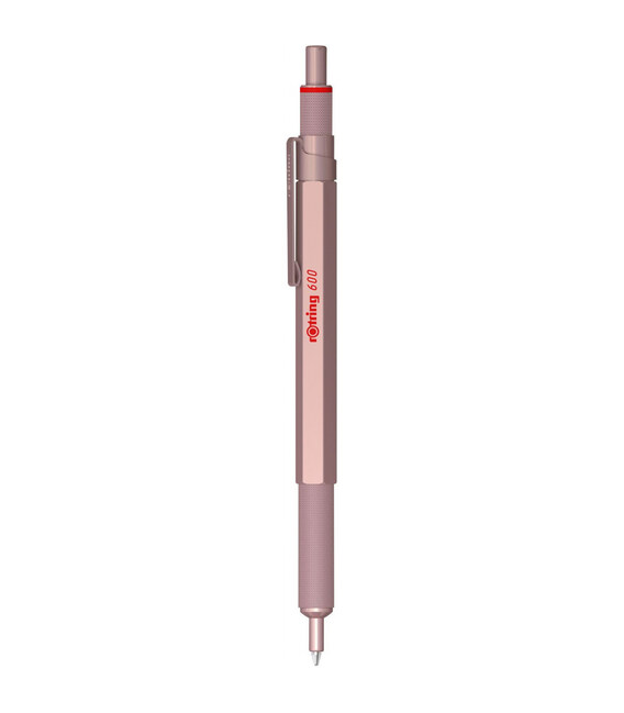 Ручка шариковая Rotring Drawing ROTRING 600 Rose Gold BP R2183912 фото, картинка, изображение