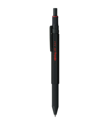 Мульти-ручка Rotring Drawing ROTRING 600 Multipen Black BP+BP+PCL R2164108 фото, картинка, изображение