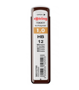 Грифелі Rotring 1,0 мм HB (12) картинка, зображення, фото