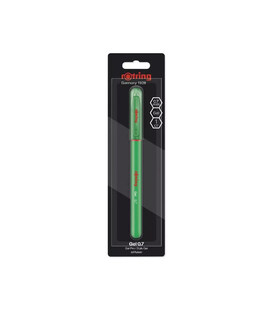 Ручка гелева Rotring Green GEL 0,7 блістер R2115362G картинка, зображення, фото