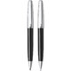 Набір Sheaffer Gift Collection 500 Chrome/Glossy Black CT (кулькова ручка + олівець) картинка, зображення, фото