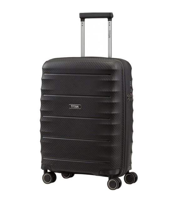 Чемодан Titan HIGHLIGHT/Black маленький S Ti842406-01 фото, картинка, изображение