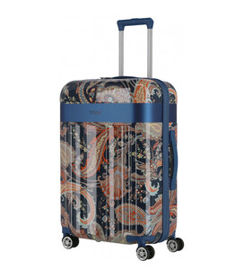 Чемодан Titan Spotlight Flash Paisley Blue средний M Ti831405-20 фото, картинка, изображение