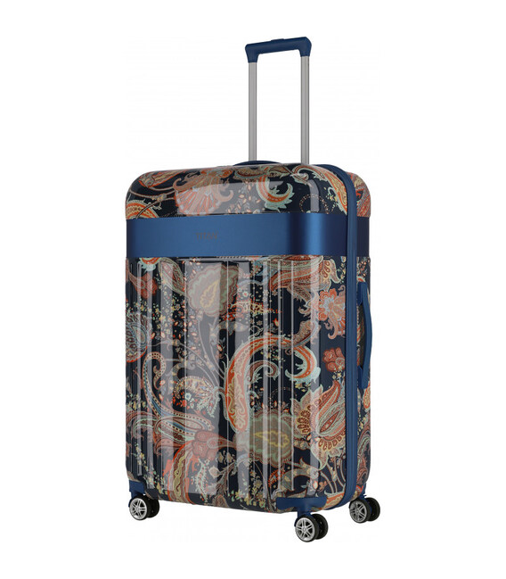 Валіза Titan Spotlight Flash Paisley Blue L Великий Ti831404-20 - картинка, зображення, фото валізи