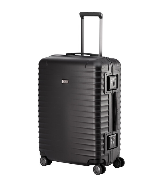 Чемодан Titan Litron Frame Black средний M Ti700345-01 фото, картинка, изображение