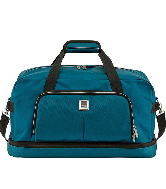 Дорожня сумка Titan NONSTOP/Petrol M Середня Ti382501-22 - картинка, зображення, фото дорожньої сумки