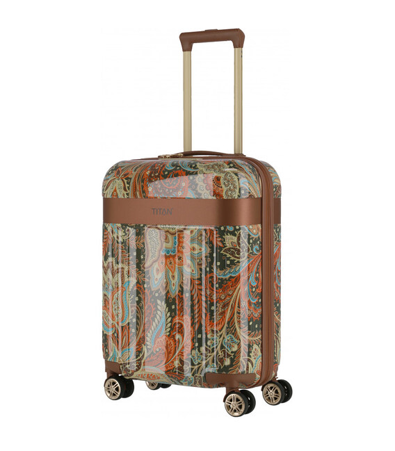 Валіза Titan Spotlight Flash Paisley Bronze S Маленький Ti831406-60 - картинка, зображення, фото валізи