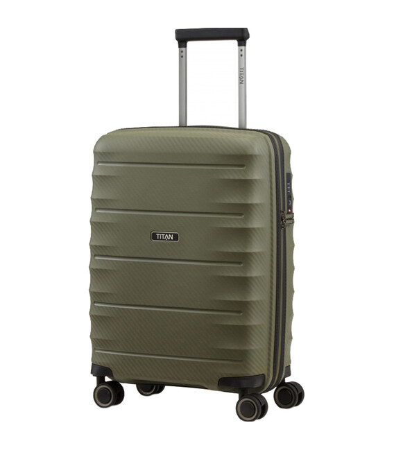 Чемодан Titan HIGHLIGHT/Khaki маленький S Ti842406-86 фото, картинка, изображение