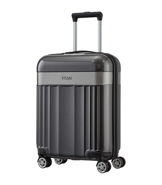 Валіза Titan SPOTLIGHT FLASH/Anthracite Маленька Ti831406-04 - картинка, зображення, фото валізи