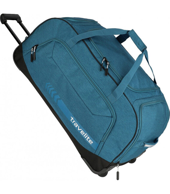 Дорожная сумка на колесах Travelite KICK OFF 69/Petrol TL006911-22 фото, картинка, изображение