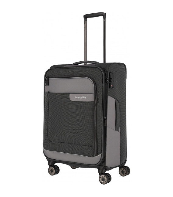 Валіза Travelite VIIA Anthracite Середня TL092848-04 - картинка, зображення, фото валізи