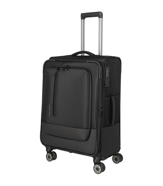 Чемодан Travelite Crosslite 5.0 Black средний M TL092948-01 фото, картинка, изображение