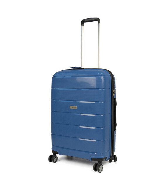 Чемодан Paklite Mailand Deluxe Bright Blue Размер:M TL074248-25 фото, картинка, изображение