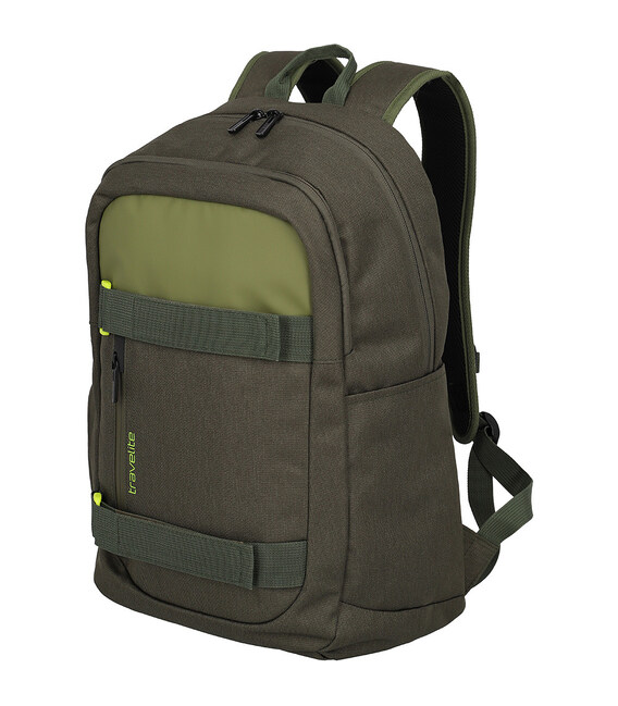 Рюкзак для ноутбука Travelite Pathway Olive TL096411-86 фото, картинка, изображение