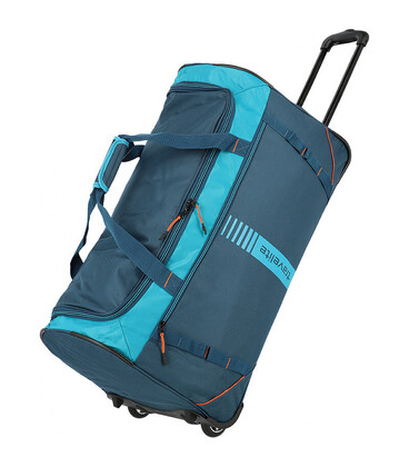 Дорожная сумка на колесах Travelite Basics Petrol большая L TL096281-22 фото, картинка, изображение