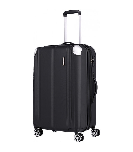 Валіза Travelite City Black M Середня TL073048-01 - картинка, зображення, фото валізи