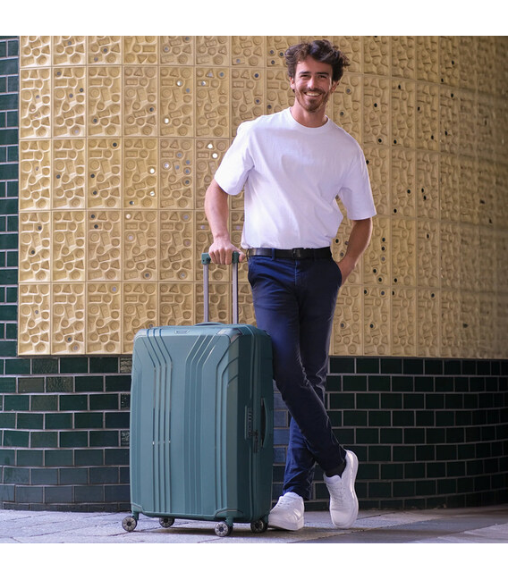 Чемодан Travelite Elvaa Bluegrey большой L TL076349-26 фото, картинка, изображение