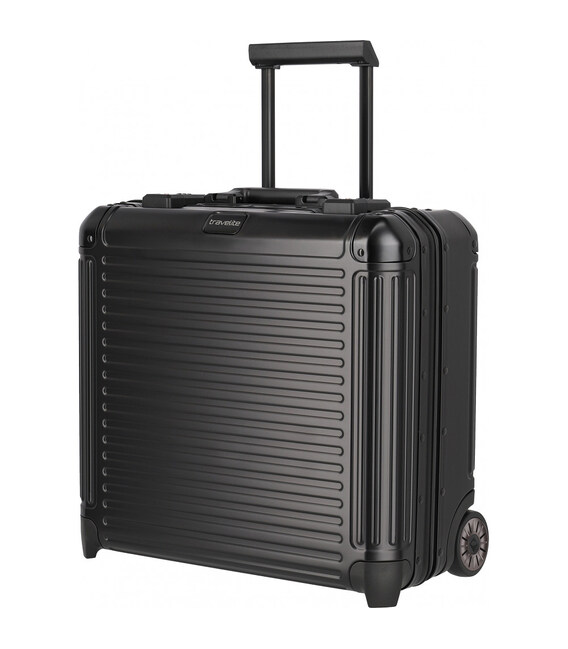 Бізнес-кейс на колесах Travelite Next Black TL079912-01 - картинка, зображення, фото валізи