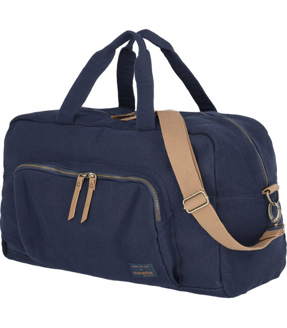 Дорожня сумка Travelite Hempline Navy TL000585-20 картинка, зображення, фото