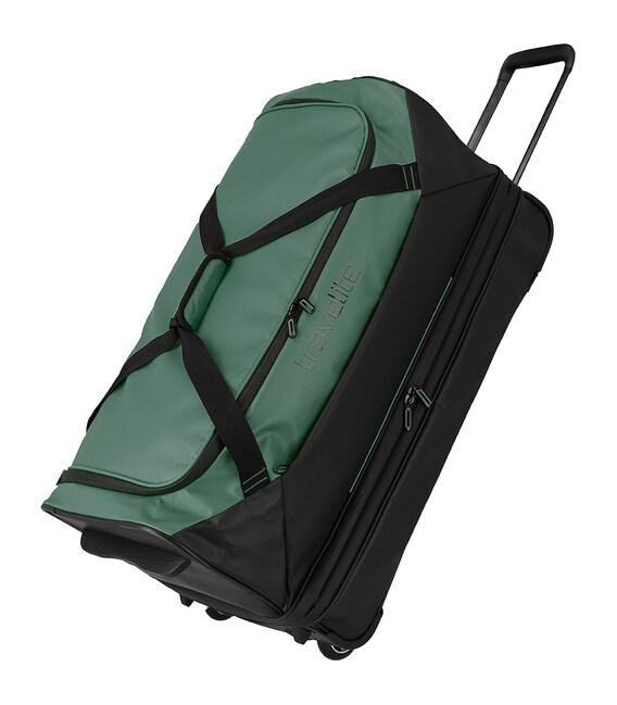 Дорожная сумка на колесах Travelite Basics Green TL096284-80 фото, картинка, изображение