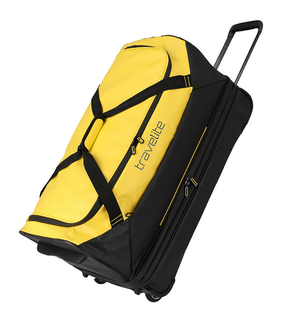 Дорожная сумка на колесах Travelite Basics Yellow TL096284-89 фото, картинка, изображение