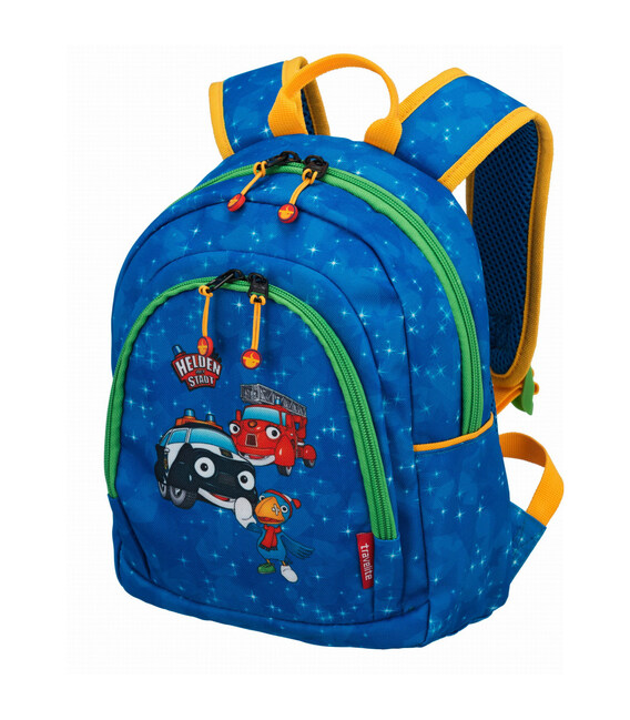 Рюкзак детский Travelite HEROES OF THE CITY/Blue TL081686-20 фото, картинка, изображение