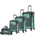 Чемодан Travelite VIIA Green средний M TL092848-80 фото, картинка, изображение