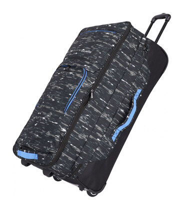 Дорожня сумка на колесах Travelite BASICS/Black Print TL096338-02 картинка, зображення, фото