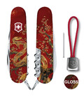 Складной нож Victorinox SPARTAN ZODIAC Золотая змея 1.3603.Z4200pk фото, картинка, изображение