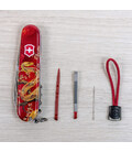 Складной нож Victorinox SPARTAN ZODIAC Золотая змея 1.3603.Z4200pk фото, картинка, изображение