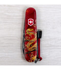 Складной нож Victorinox SPARTAN ZODIAC Золотая змея 1.3603.Z4200pk фото, картинка, изображение
