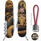 Складной нож Victorinox HUNTSMAN ZODIAC Деревянная змея 1.3713.3.Z4280pk фото
