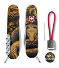 Складаний ніж Victorinox HUNTSMAN ZODIAC Дерев'яна змія 1.3713.3.Z4280pk картинка, зображення, фото