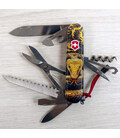 Складаний ніж Victorinox HUNTSMAN ZODIAC Дерев'яна змія 1.3713.3.Z4280pk картинка, зображення, фото